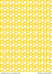 Spots & Dots Background Sheet
