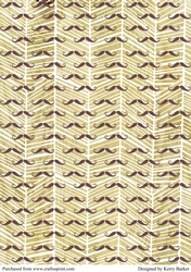 Moustache Background Paper