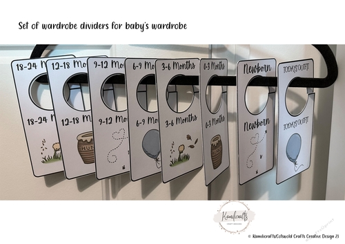 Baby Wardrobe Clothes Dividers