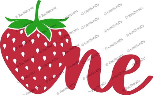 Strawberry One Topper