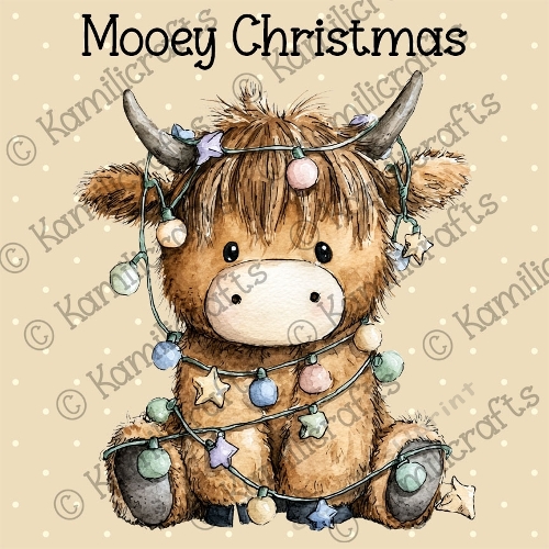 Highland Coo Christmas