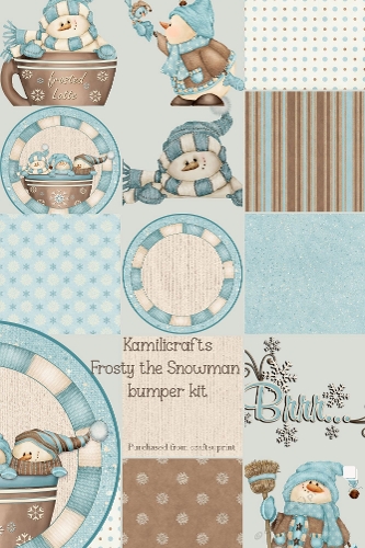 Frosty the Snowman and Pals bumper kit