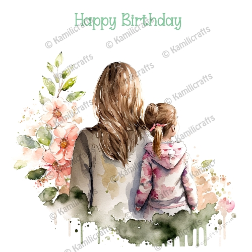 Mother Daughter card