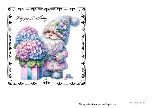 Hydrangea Gnome