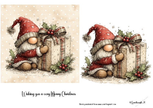 Christmas Gnome 1