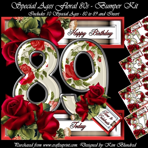 Special Ages Floral 80s Bumper Kit