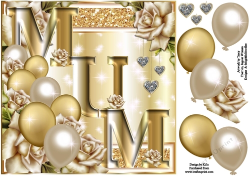 Mum on Your Special Day - Mothers Day or Birthday