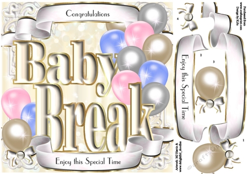 Baby Break - Pink & Blue