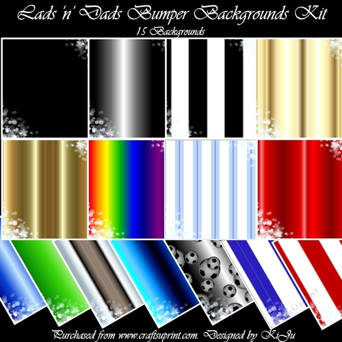 Lads n Dads Bumper Backgrounds Kit