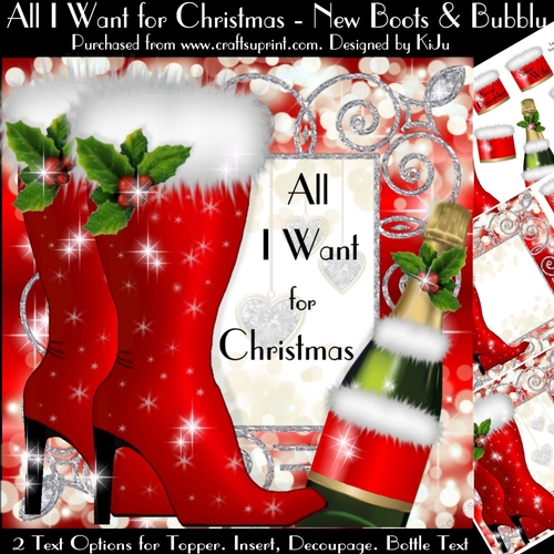 All I Want for Christmas - New Boots & Bubbly