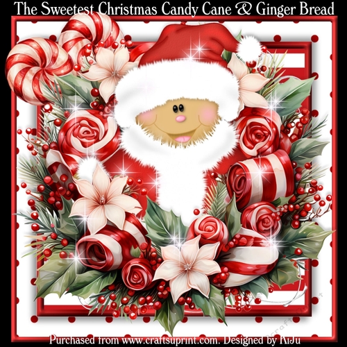 The Sweetest Christmas Candy Cane & Ginger Bread