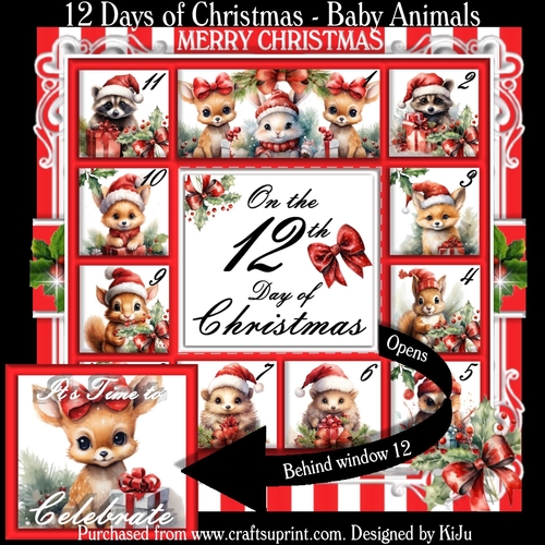 12 Days of Christmas - Baby Animals