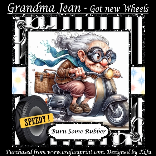 Grandma Jean - got New Wheels