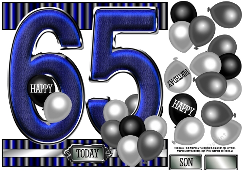 I Card Front Special Ages 65