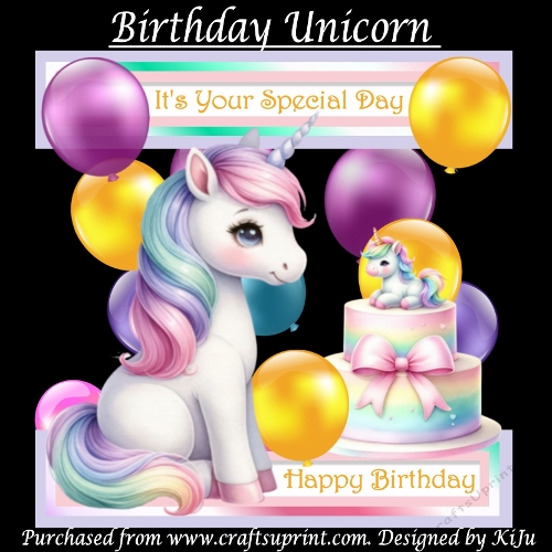 Birthday Unicorn  