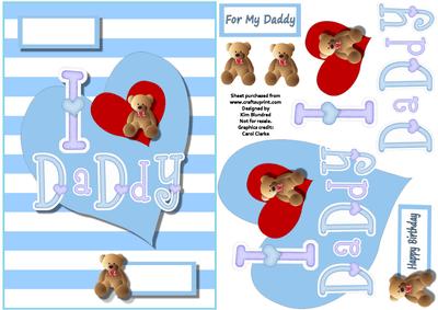 I Love Daddy Birthday