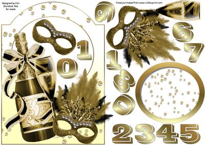 Golden Celebration, Special Birthday or Anniversary