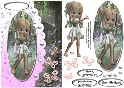Have a Magical Day, Enchanted Woodland Scene