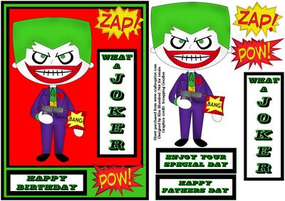 What a Joker! Fathers Day or Birthday