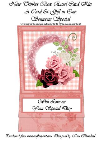 New Trinket Box Easel Card Kit - Someone Special