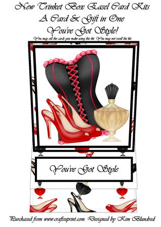 New Trinket Box Easel Card Kits - You've Got Style