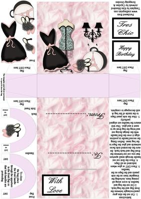 Single-sheet Trinket Bag - Summer in Paris