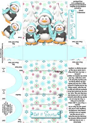 Single-sheet Trinket Bag - Polar Pals