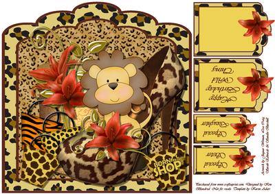 Wild Thing Double Scallop-top for 8x8