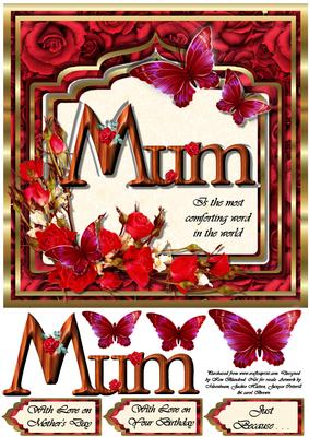 Mum . . . is the Most Comforting Word in the World
