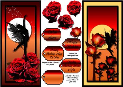 Double Delight - Fantasy Florals & Fairies