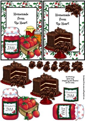 A6 Recipe Book/card Front 6