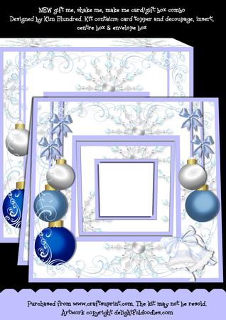 Gift Me, Shake Me, Make Me, Snowflake Sparkle