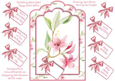 Bloomin Beautiful - Scallop Top Card