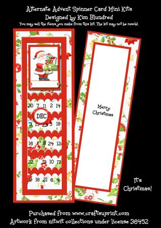 It's Christmas - Alternate Advent Slider Card