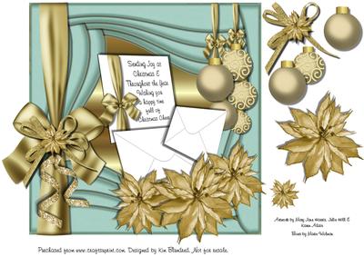 Blue & Gold Christmas