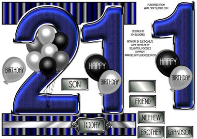 I Card Front Age 21 Male