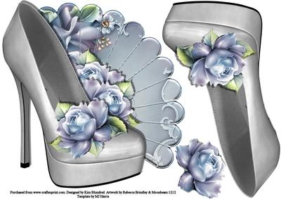 Fan & Shoe Shaped Topper - Perfect Pastels