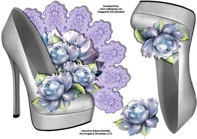 Fan, Flowers & Footwear - Shaped Topper
