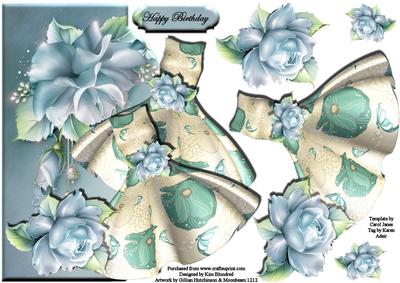 Those Beautiful Blue Summer Dresses - Shaped Topper