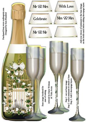 A Celebration of Love - Large Dl-shaped Quick Card