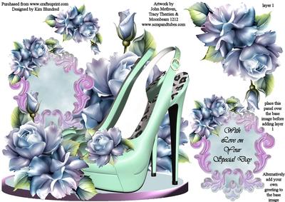 Naturally Wild & Free - Shaped, Shoe Topper