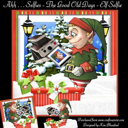 Ahh . . . Selfies - the Good Old Days - Elf Selfie