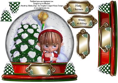 I Don't Want To! Snowglobe Elf