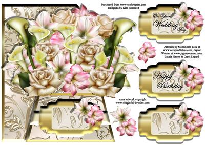 Hand-tied Bouquet - the Wedding Bouquet - Over the Edge