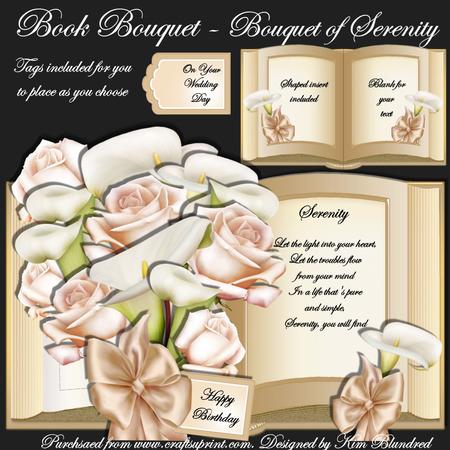 Bouquet of Serenity - Book Bouquet