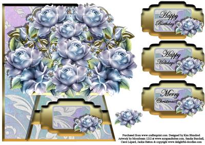 Hand-tied Bouquet - Frozen Festivities - Over the Edge