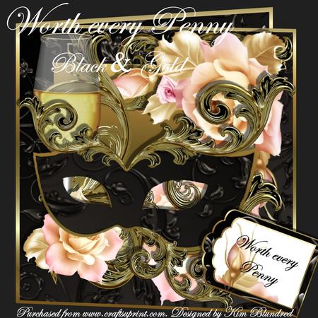 Worth Every Penny - Black & Gold