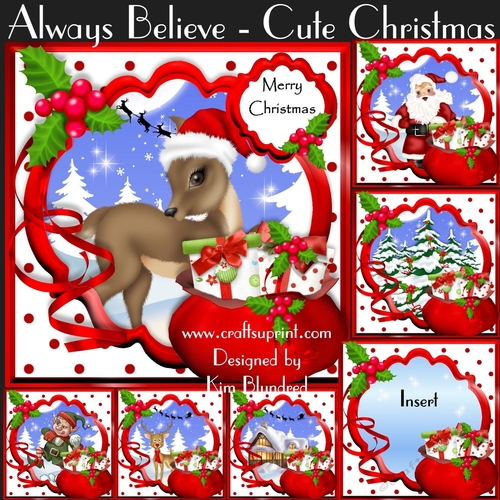 Always Believe - Cute Christmas - Bumper Kit