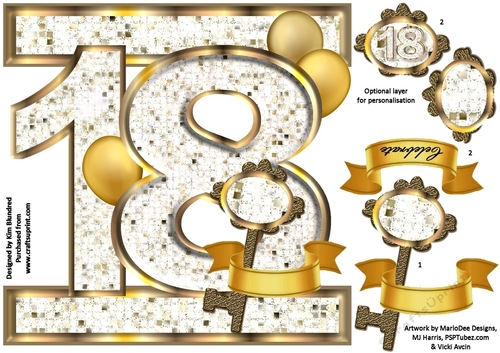 Special Ages - 18th Birthday - Sparkle