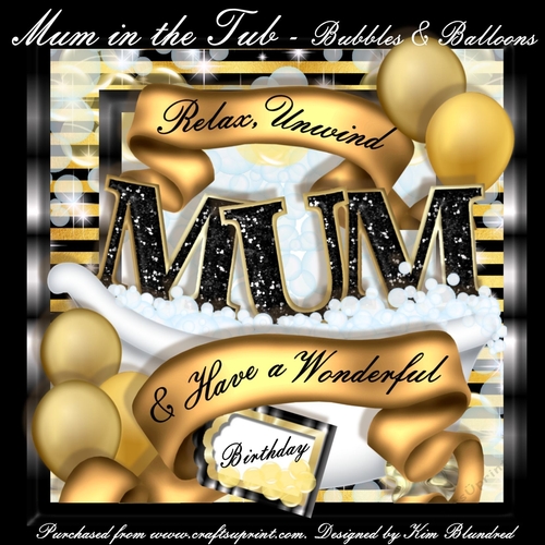 Mum in the Tub - Bubbles & Balloons